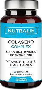 Nutralie Colágeno D3 B12 biotina Q10 cápsulas