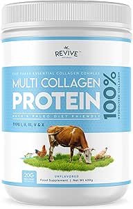 Revive Naturals Multi-Colágeno 5 tipos polvo