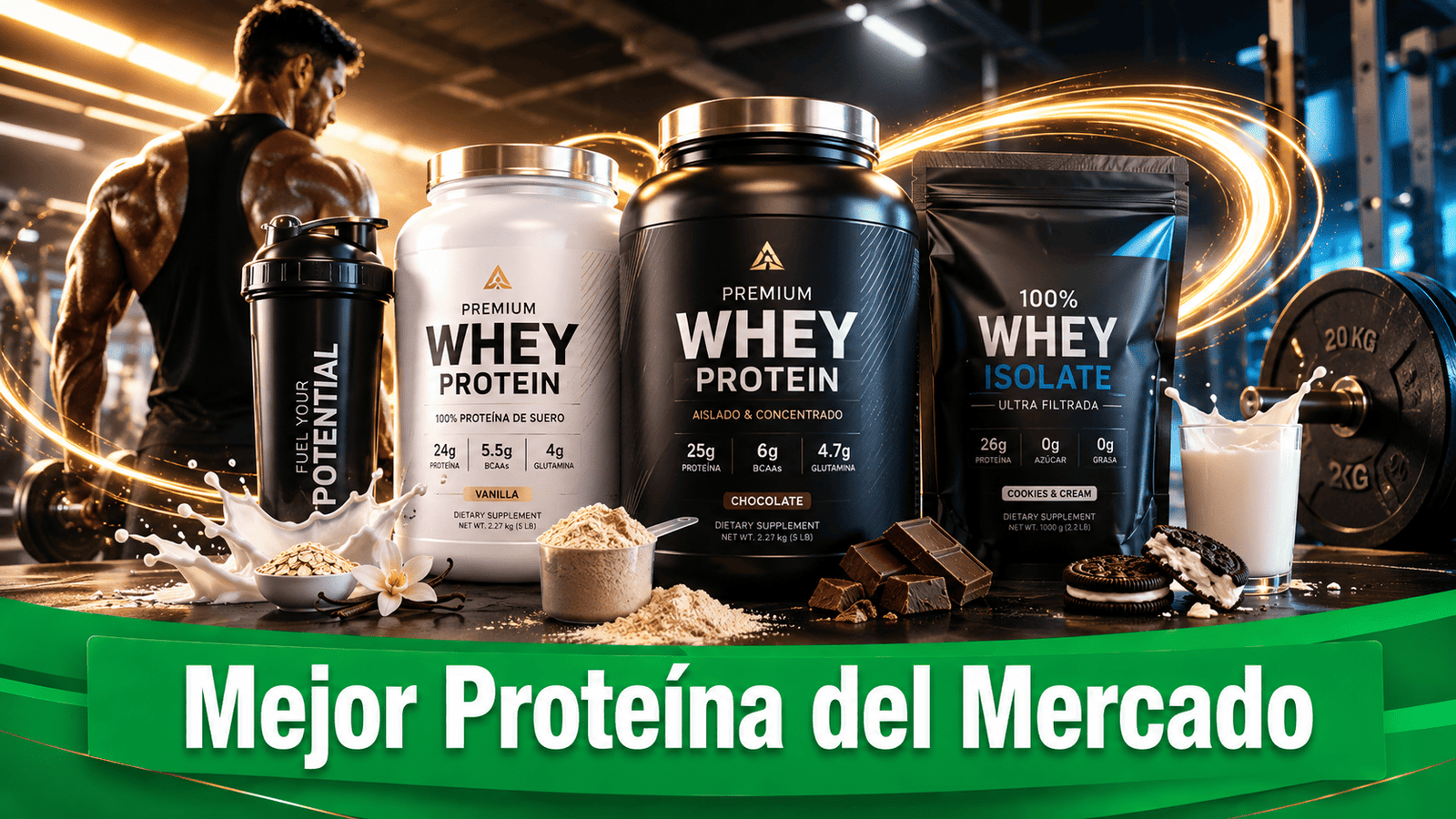 Mejor proteína del mercado 2026
