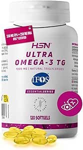 Omega 3 HSN Ultra TG IFOS 5 estrellas 120 perlas