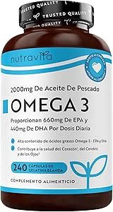 Omega 3 Nutravita 2000mg 240 capsulas