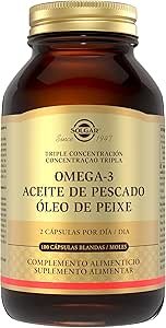Omega 3 Triple Concentracion Solgar 100 capsulas
